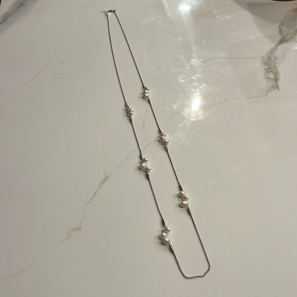 Silpada euphoria sterling silver pearl necklace N2974